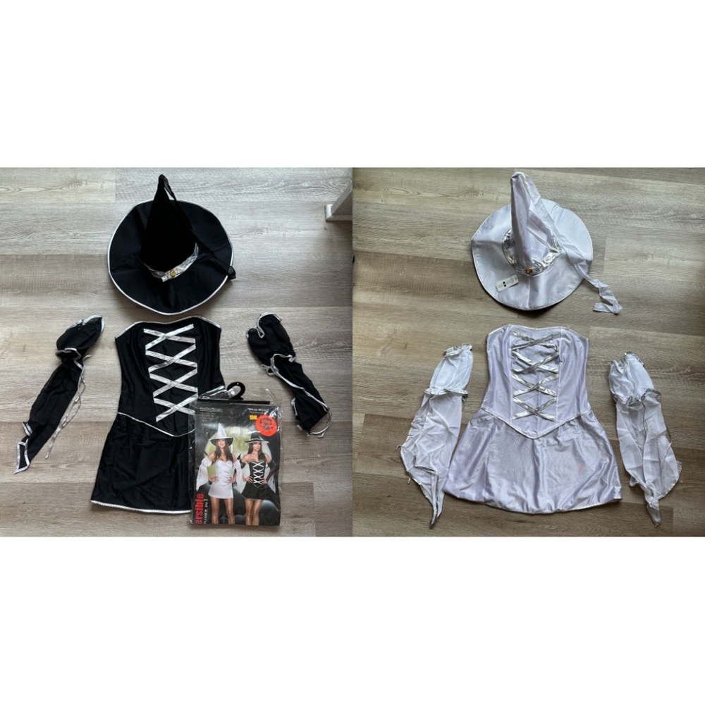 2-in-1 reversible sexy witch costume | Dead stock 2000'S Vintage